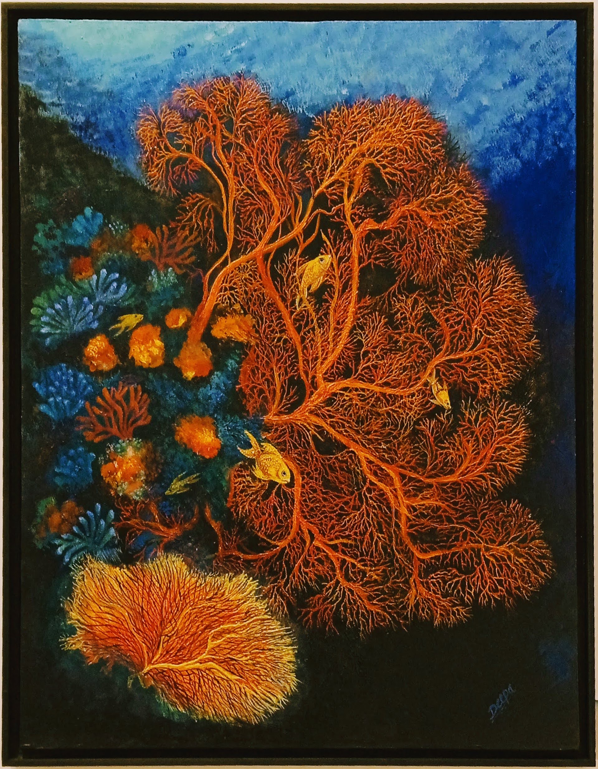 Fishes in the sea forest