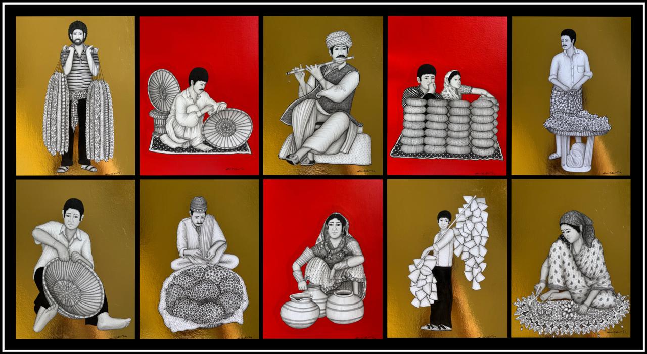 Incridible India { set of 10 }