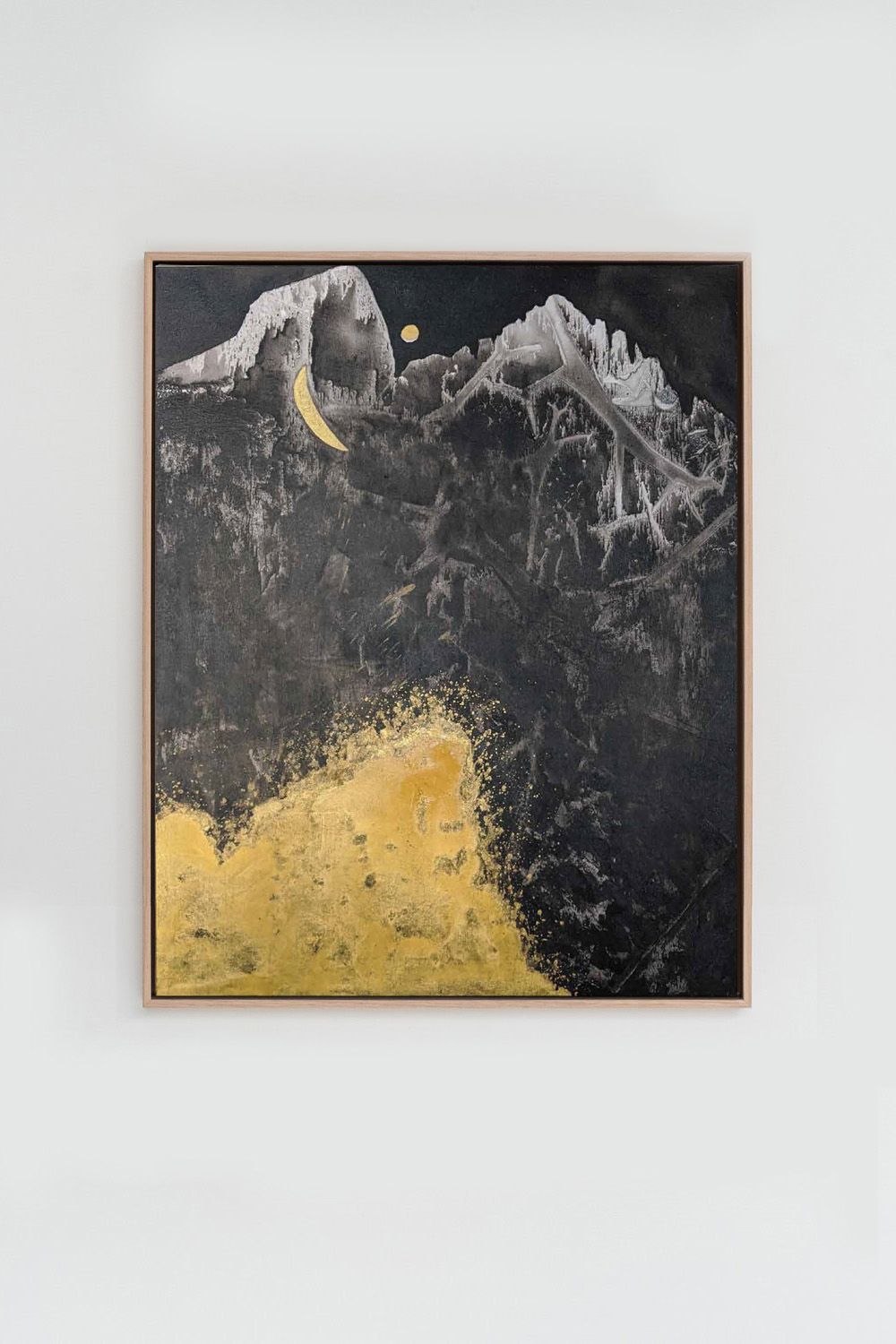 Mountain Holds the Moon