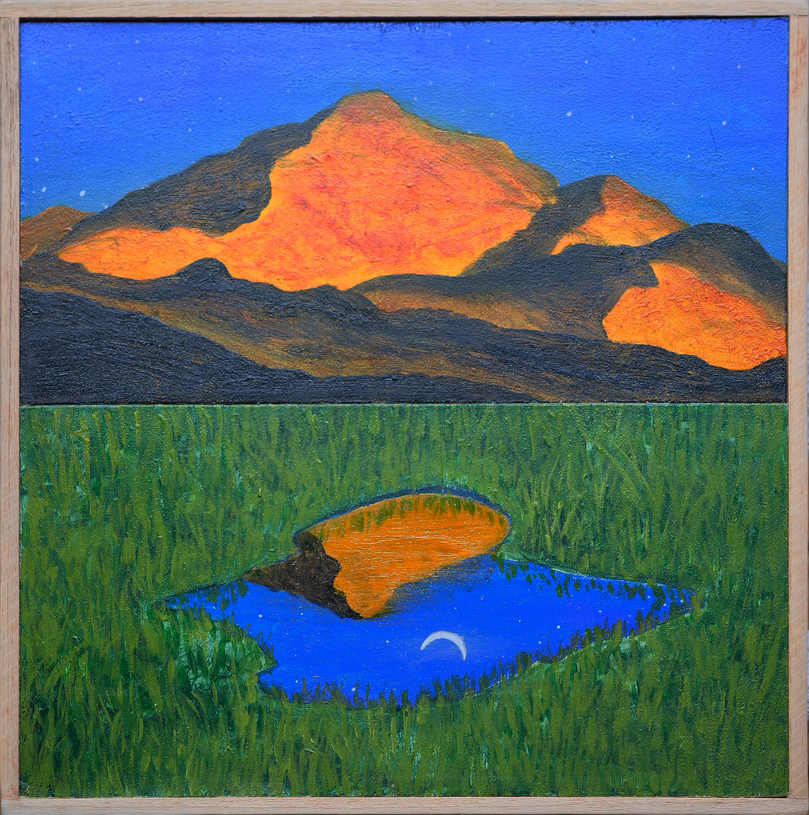 Alpengluhen Painting 15