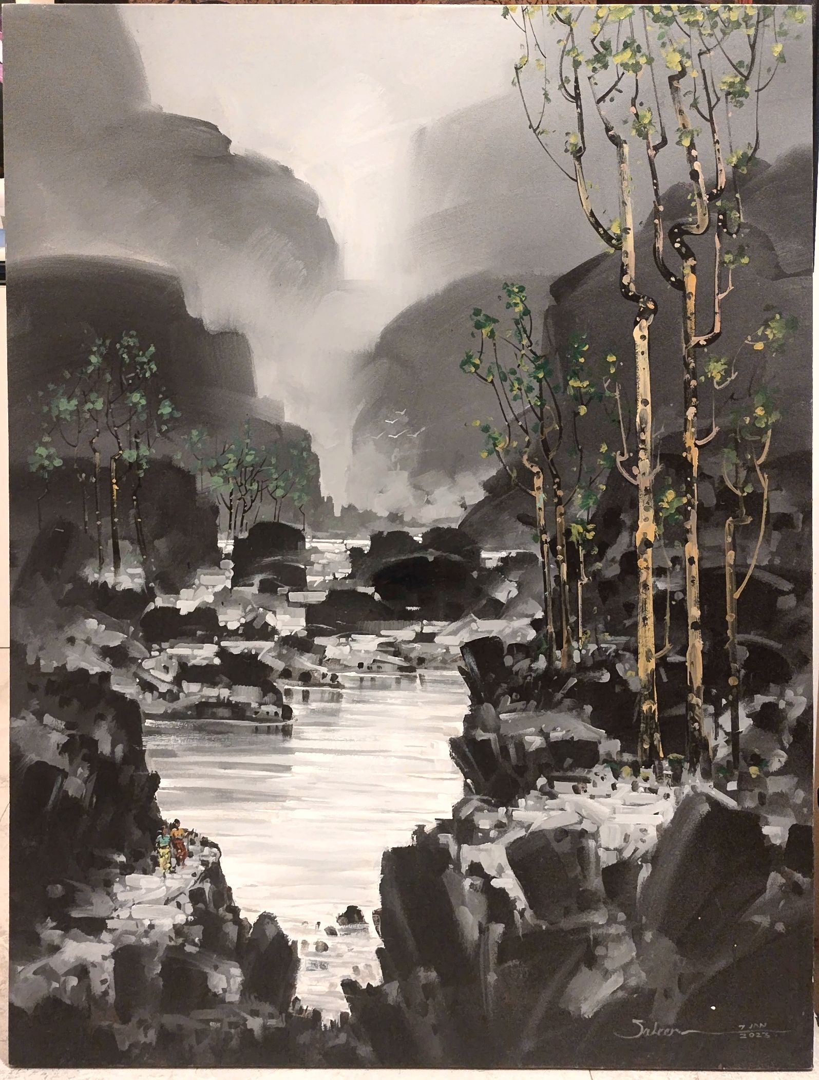 Misty River Gorge