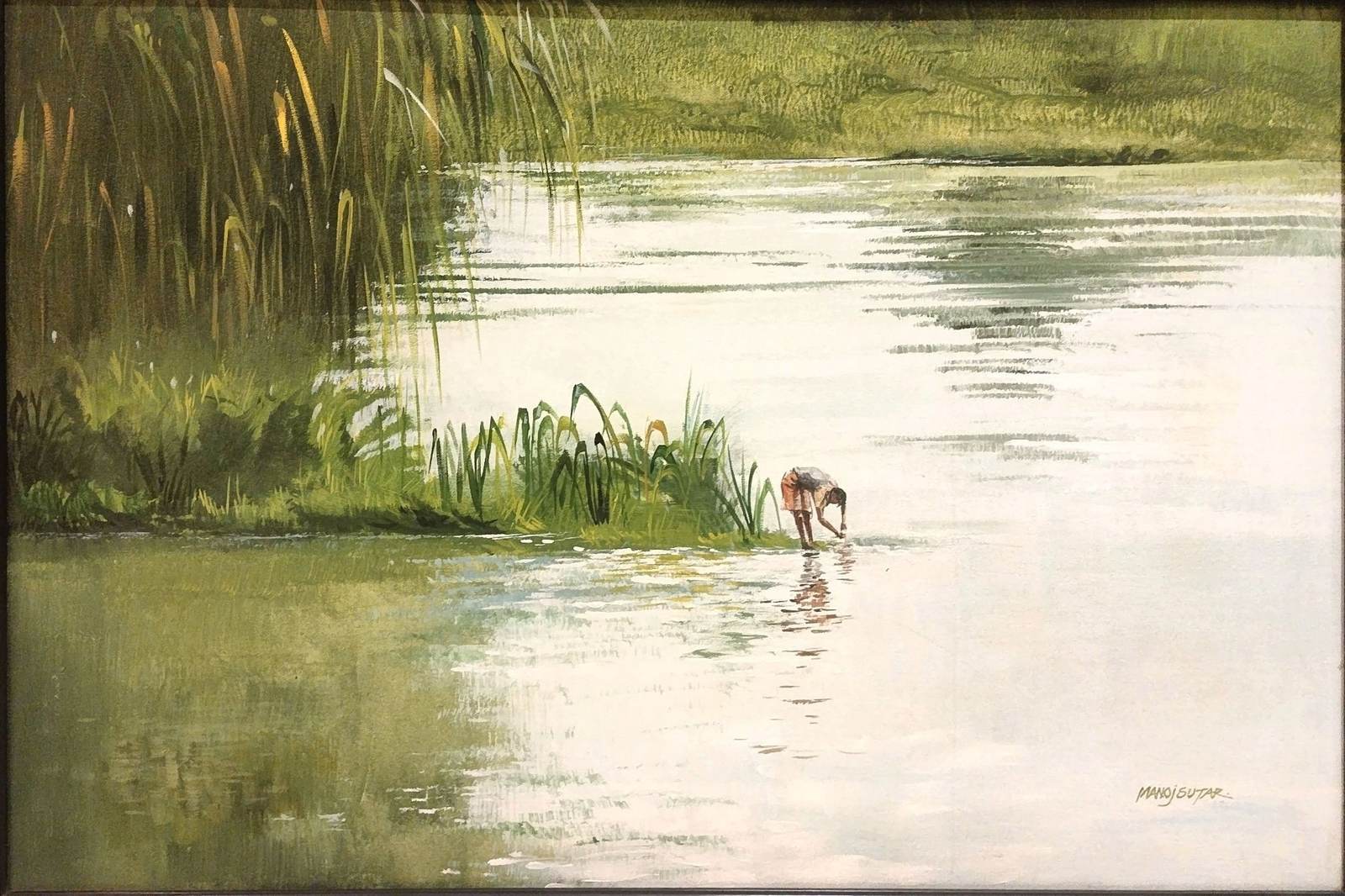 Morning by the Water edge