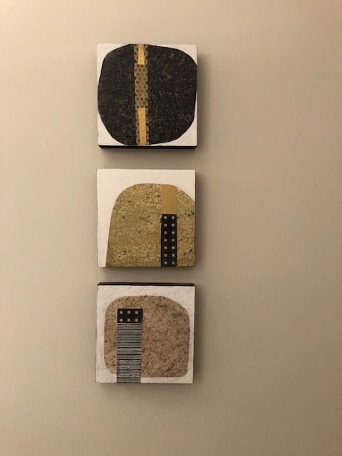 Organic Triptych Squares