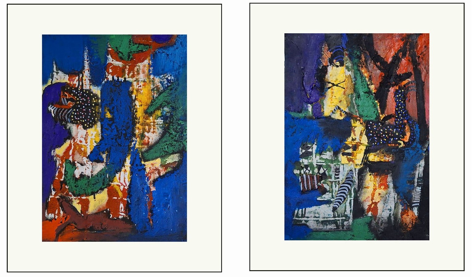 Untitled Diptych (Set of 2)